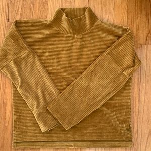 Madewell gold sweater